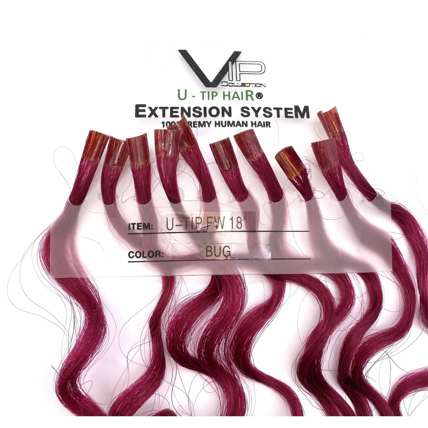 VIP U-Tip System / Curly 18" - VIP Extensions