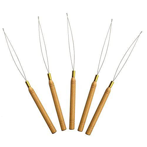 WOODEN LOOP NEEDLE THREADER - VIP Extensions