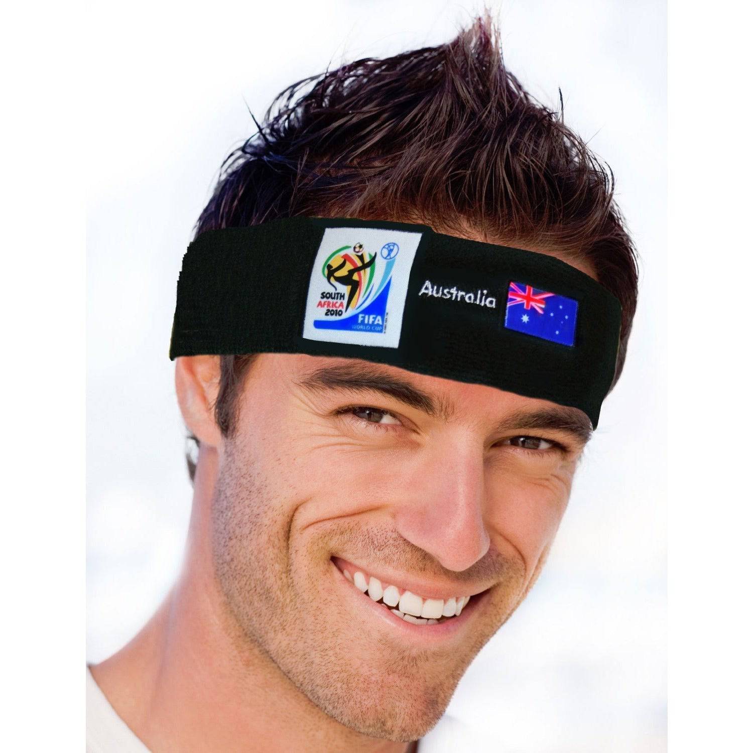 Retro Soccer Fan Headband - 29 Countries 2010 games - VIP Extensions