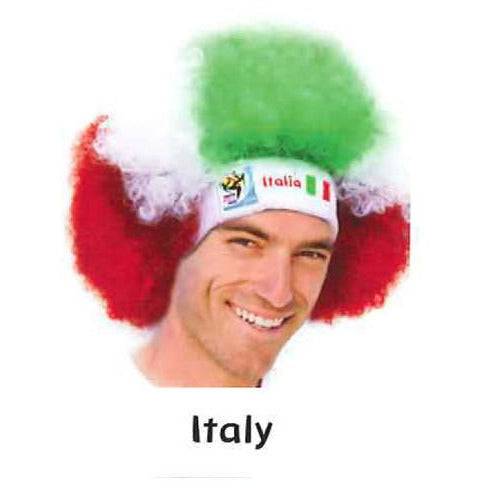 Retro Official Soccer Afro Wig from 2010 games. - VIP Extensions