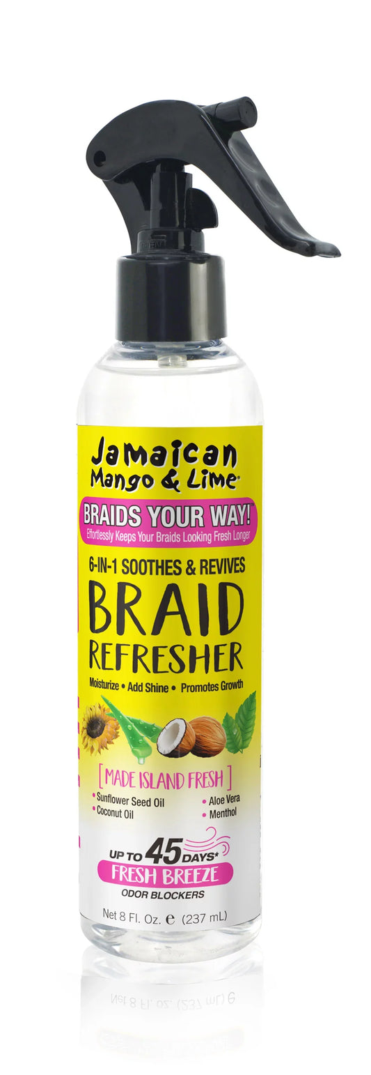 Jamaican Mango & Lime - Braid Your Way 6-in-1 Soothes & Revives Braid Refresher - VIP Extensions