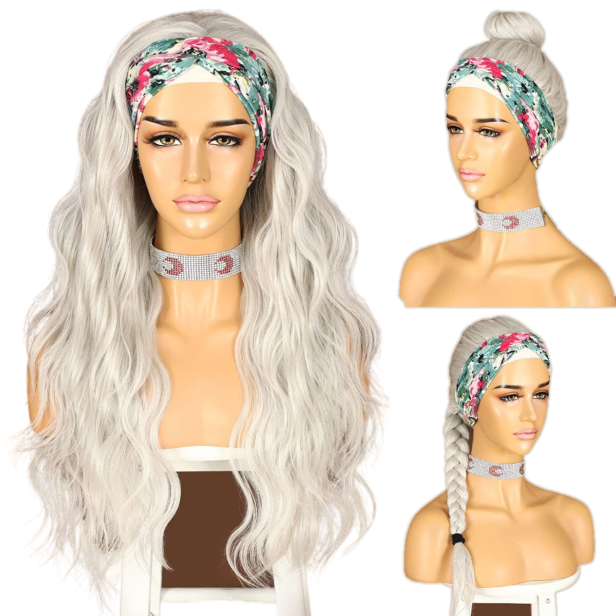 Glueless Headband Wig Loose Body Wavy Synthetic - VIP Extensions