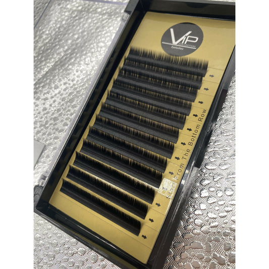 VIP Eyelashes - Faux Mink Lash Extension 12 lines J Curve 0.07