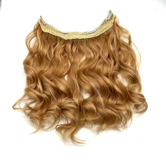 Halo Hair extensions Body Wave Real Human Hair  14'' - VIP Extensions