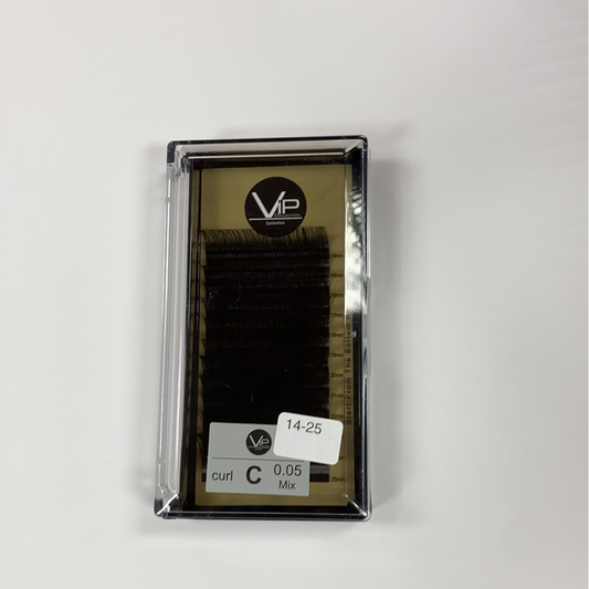 VIP Faux Mink Lash Extension 12 Lines C Curl Mix 0.05 mm MIX & XL MIX