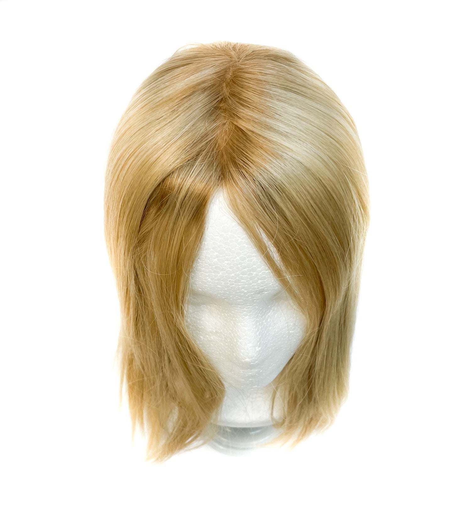 Virgin Remy Human Hair Silk Straight Top Topper Pieces (TP37) - VIP Extensions